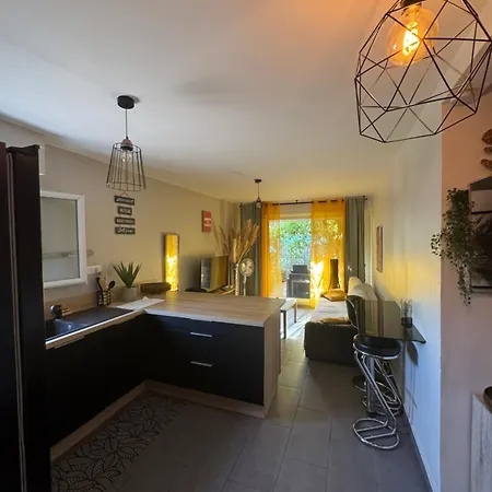Agreable T2 Traversant Rdc Avec Terrasse - Balcon - Parking 2 Places - Clim Portative Montpellier
